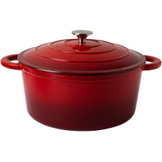 Lunasol Kochtopf Jupiter 6 L, 28 cm emailliert Rot Lunasol Kochtopf Jupiter 6 L, 28 cm emailliert Rot