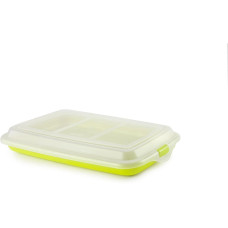 Ibili Behälter für Wurstwaren Aufschnitt 24.8 x 14.4 cm, grün Ibili Behälter für Wurstwaren Aufschnitt 24.8 x 14.4 cm, grün