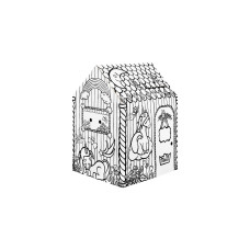 Fellowes Ausmal-Spielhaus Einhorn Kein Fellowes Ausmal-Spielhaus Einhorn Kein