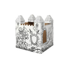 Fellowes Ausmal-Spielhaus Spielhaus XL Schloss Kein Fellowes Ausmal-Spielhaus Spielhaus XL Schloss Kein