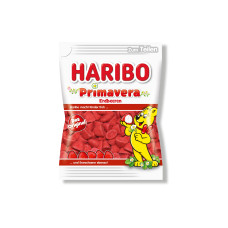 Haribo Gummibonbons Primavera Erdbeeren Beutel 175 g Haribo Gummibonbons Primavera Erdbeeren Beutel 175 g
