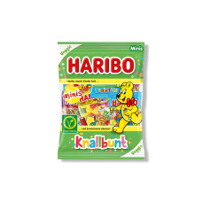 Haribo Gummibonbons Knallbunt Minis 230 g Haribo Gummibonbons Knallbunt Minis 230 g