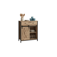 relaxdays Sideboard 80 x 70 x 30 cm Hellbraun/Schwarz relaxdays Sideboard 80 x 70 x 30 cm Hellbraun/Schwarz