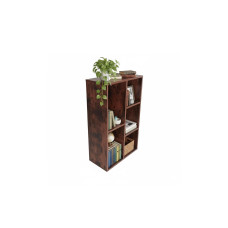 relaxdays Regal in Holzoptik 80 x 50 x 24 cm Braun relaxdays Regal in Holzoptik 80 x 50 x 24 cm Braun