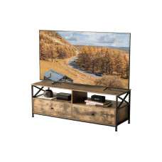 relaxdays TV-Möbel 120 x 40 cm, Braun/Schwarz 55 Zoll relaxdays TV-Möbel 120 x 40 cm, Braun/Schwarz 55 Zoll
