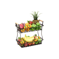 relaxdays Etagere 34 x 27 cm Schwarz relaxdays Etagere 34 x 27 cm Schwarz