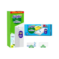 Swiffer Nachfüllset eCOM 120 Trocken + 3Wet