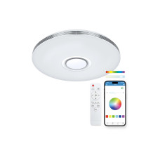 KSiX Intelligente Deckenleuchte Aura RGBIC 90 W Weiss 49 cm KSiX Intelligente Deckenleuchte Aura RGBIC 90 W Weiss 49 cm