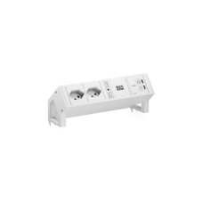 Bachmann Tischsteckdosenleiste DESK2 2xT13 1xUSB C/C 65W 0.2m RAL9010
