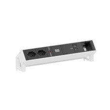 Bachmann Tischsteckdosenleiste DESK2 2xT13 1xUSB C/C 100W 1xCM 0.2m Bachmann Tischsteckdosenleiste DESK2 2xT13 1xUSB C/C 100W 1xCM 0.2m