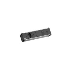 Bachmann Einbausteckerleiste CONI S 1xT13 1xUSB C/C 100W 0.2m schwarz