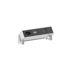 Bachmann Tischsteckdosenleiste DESK2 1xT13 1xUSB C/C 100W 0.2m INOX Bachmann Tischsteckdosenleiste DESK2 1xT13 1xUSB C/C 100W 0.2m INOX