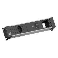 Bachmann Einbausteckerleiste POWER FRAME M 1xT13 1xUSB C/C 100W 1xCM