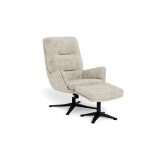 AC Design Sessel Suton Recliner mit Hocker Beige AC Design Sessel Suton Recliner mit Hocker Beige
