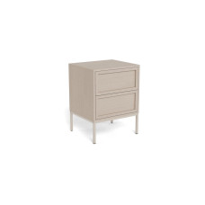 AC Design Nachttisch Palmdale Grau, 45.6 x 40 x 61 cm AC Design Nachttisch Palmdale Grau, 45.6 x 40 x 61 cm