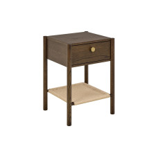 AC Design Nachttisch Monfort Dunkelbraun, 43.5 x 40 x 60 cm AC Design Nachttisch Monfort Dunkelbraun, 43.5 x 40 x 60 cm