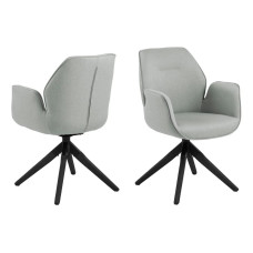 AC Design Stuhl Aura Hellgrau/Schwarz AC Design Stuhl Aura Hellgrau/Schwarz