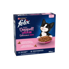 Felix Trockenfutter Doppelt Lecker Junior Geflügel 800 g Felix Trockenfutter Doppelt Lecker Junior Geflügel 800 g