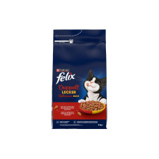 Felix Trockenfutter Doppelt Lecker Adult Fleisch 4 kg Felix Trockenfutter Doppelt Lecker Adult Fleisch 4 kg