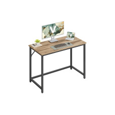 VASAGLE Tisch 100 x 50 x 76 cm Camelbraun/Schwarz VASAGLE Tisch 100 x 50 x 76 cm Camelbraun/Schwarz