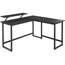 VASAGLE Tisch in L-Form Schwayrz VASAGLE Tisch in L-Form Schwayrz