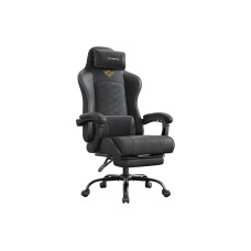 Songmics Bürostuhl mit Armlehnen Schwarz 133 cm