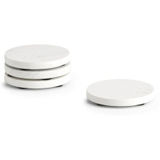 Zeller Present Glasuntersetzer Marmor Weiss/Grau 9.5 cm, 4 Stück Zeller Present Glasuntersetzer Marmor Weiss/Grau 9.5 cm, 4 Stück