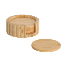 Zeller Present Glasuntersetzer Set Bambus Ø 12 x 4.7 cm, 6-teilig Zeller Present Glasuntersetzer Set Bambus Ø 12 x 4.7 cm, 6-teilig