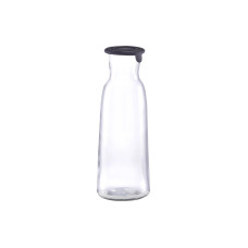 Zeller Present Glaskaraffe mit Kunststoffdeckel 1 Liter