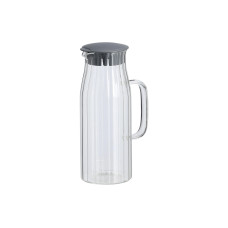 Zeller Present Glaskaraffe mit Kunststoffdecke 1 Liter