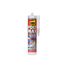 UHU Montagekleber POLY MAX POWER Transparent 300 ml, Transparent UHU Montagekleber POLY MAX POWER Transparent 300 ml, Transparent
