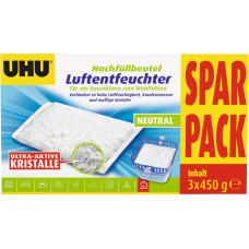 UHU Luftentfeuchter Nachfüllbeutel 3 x 450 g UHU Luftentfeuchter Nachfüllbeutel 3 x 450 g