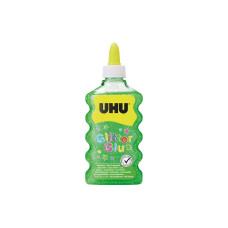 UHU Bastelkleber Glitter Glue Maxi 177 ml Grün