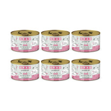 Grau Nassfutter Huhn und Kalb 6 x 200 g Grau Nassfutter Huhn und Kalb 6 x 200 g