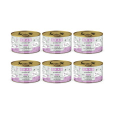 Grau Nassfutter Huhn und Putenherzen 6 x 200 g Grau Nassfutter Huhn und Putenherzen 6 x 200 g
