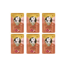 KITTY Cat Nassfutter KittyCat Paté Pouch Rind, Truthahn 6 x 85 g KITTY Cat Nassfutter KittyCat Paté Pouch Rind, Truthahn 6 x 85 g