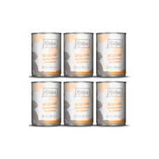 Mjamjam Nassfutter Dose Huhn & Mörchen, 6 x 400 g