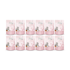 Mjamjam Nassfutter Quetschie Kitten Huhn mit Lachsöl, 12 x 125 g Mjamjam Nassfutter Quetschie Kitten Huhn mit Lachsöl, 12 x 125 g