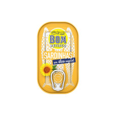 Bom Petisco Sardinen in Pflanzenöl 120 g Bom Petisco Sardinen in Pflanzenöl 120 g