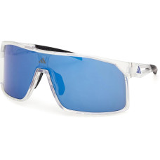 adidas Alkator SP0124 Transparent, Lens blue mirror