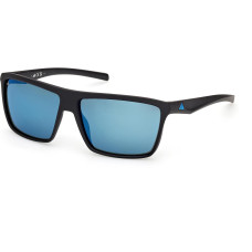 adidas ES0002 Sport Sonnenbrille Matte Black, Blue adidas ES0002 Sport Sonnenbrille Matte Black, Blue