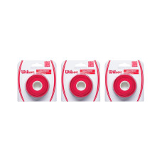Wilson ABSORBX OVERGRIP PADEL 3 PACK Red