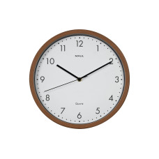 Maul Wanduhr Grain Ø 30 cm, Braun Maul Wanduhr Grain Ø 30 cm, Braun