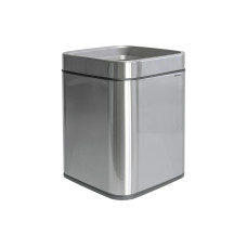 Maul Abfalleimer Prime 15 l, Schwarz/Silber