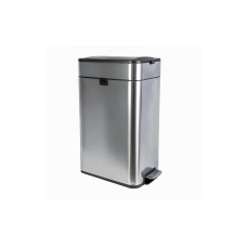 Maul Abfalleimer Wing 40 l, Schwarz/Silber
