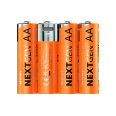 Xtorm Wiederaufladbare Batterien NextGen AA - 4er-Pack 2200 mAh Xtorm Wiederaufladbare Batterien NextGen AA - 4er-Pack 2200 mAh