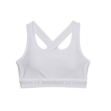 UNDER ARMOUR Sport-BH Crossback Mid Weiss, XS UNDER ARMOUR Sport-BH Crossback Mid Weiss, XS