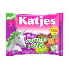 Katjes Gummibonbons Wunderland sauer 210 g