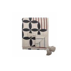 Bloomingville Tagesdecke Forma, 155 x 130 cm, Natur