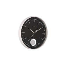 KARLSSON Wanduhr Grato Pendulum 40.6 cm, Schwarz/Warmgrau KARLSSON Wanduhr Grato Pendulum 40.6 cm, Schwarz/Warmgrau